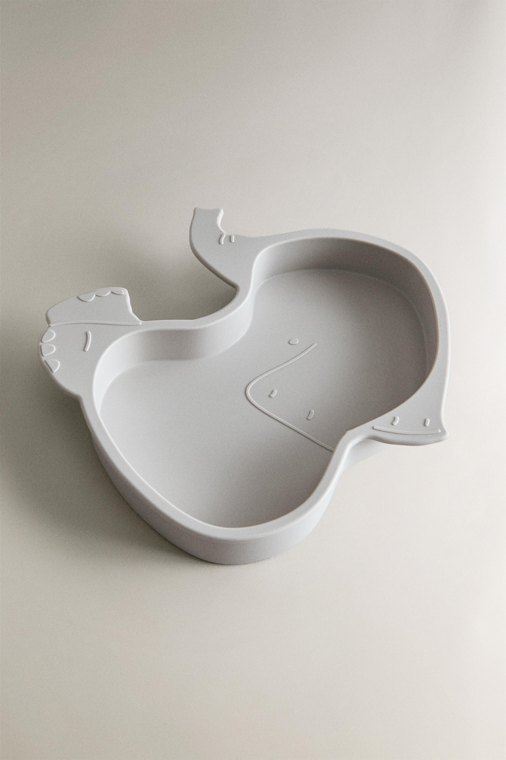 ASSIETTE ENFANT SILICONE ÉLÉPHANT
